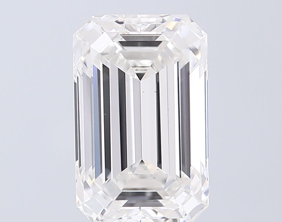 5.55 Carat F-VS1 Emerald Lab Diamond