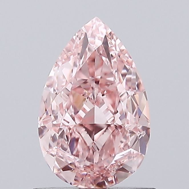 1.13 Carat Pear Cut Fancy Pink