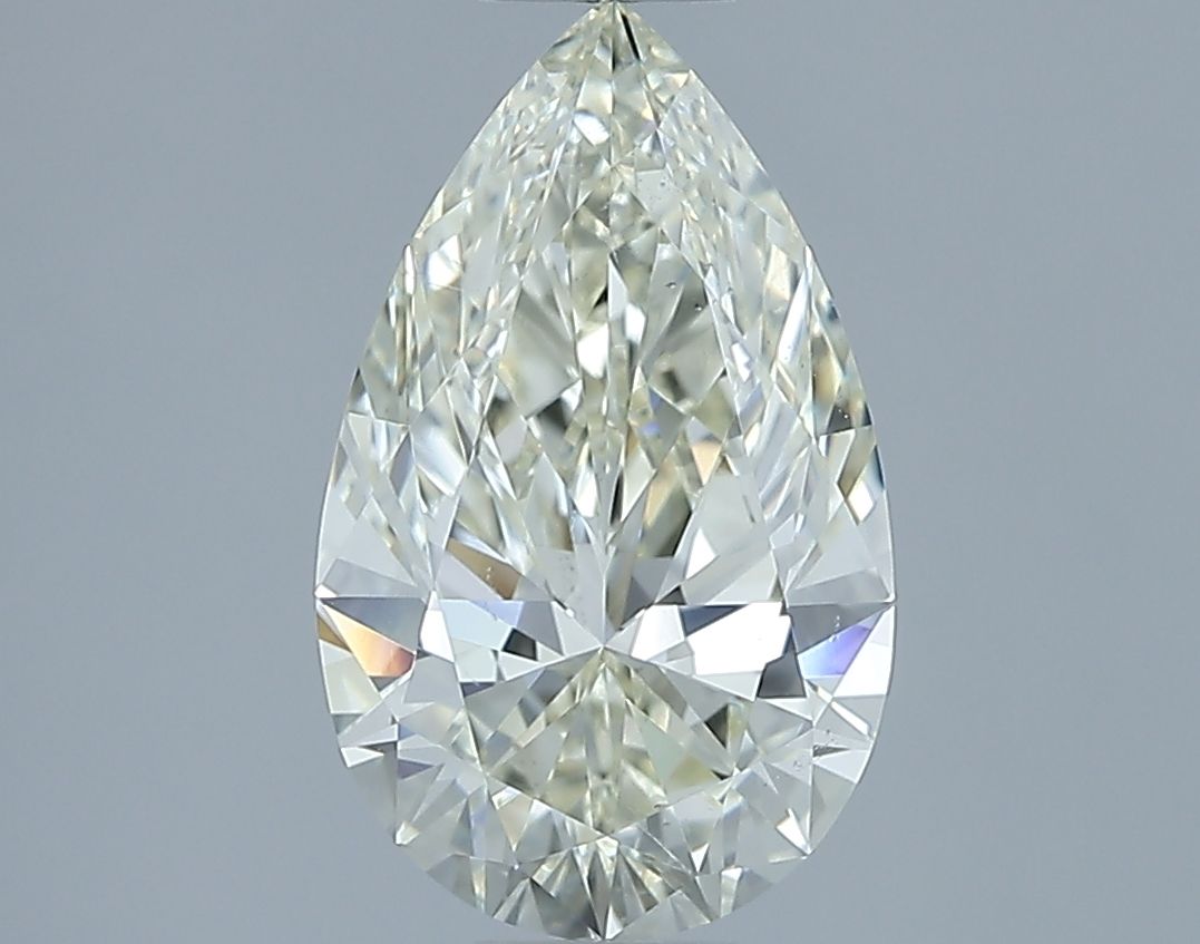 2.13 Carat K-VS2 Pear Cut Diamond