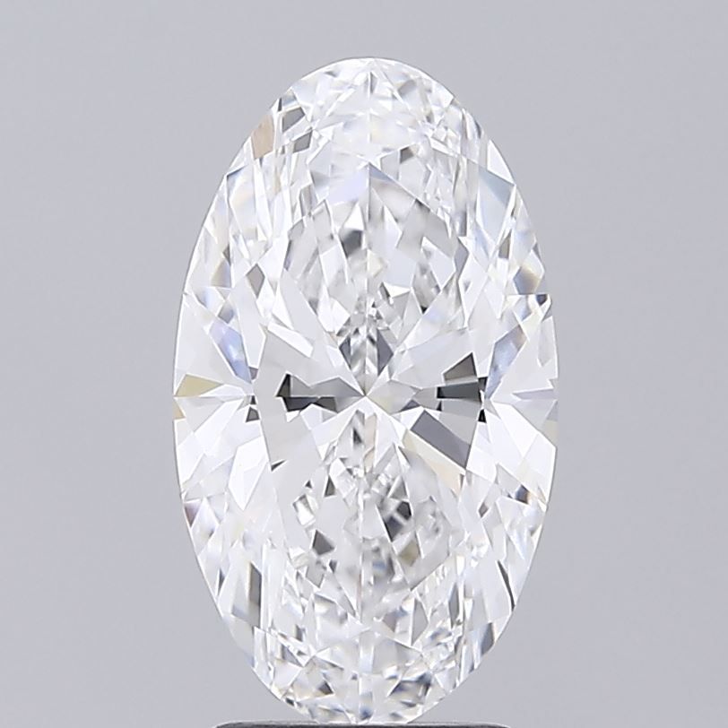 3.00 Carat D-VVS2 Oval Lab Diamond