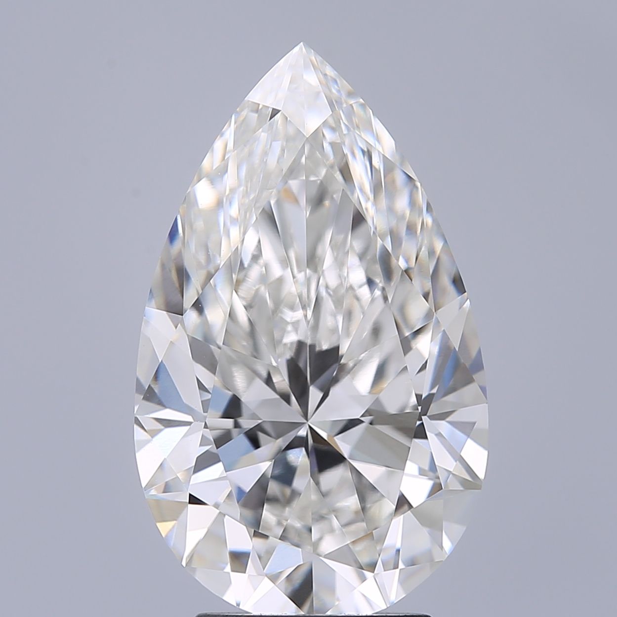3.52 Carat F-VVS1 Pear Lab Diamond