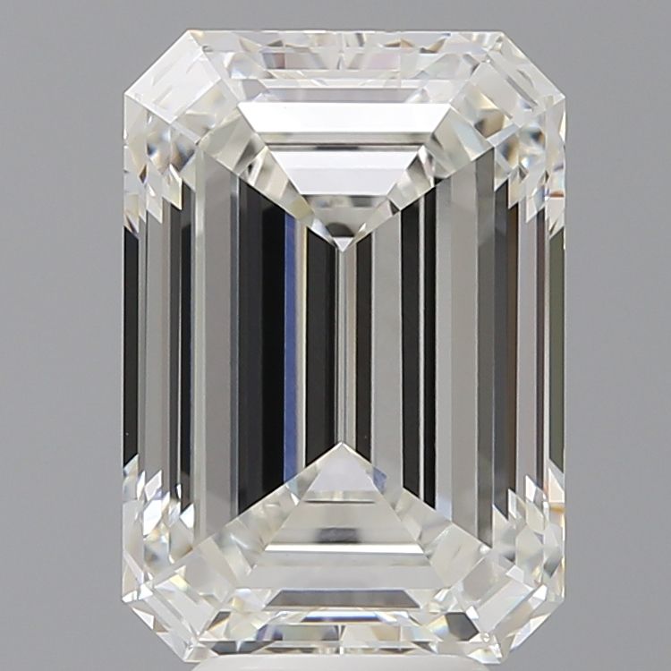 6.08 Carat G-VVS2 Emerald Lab Diamond
