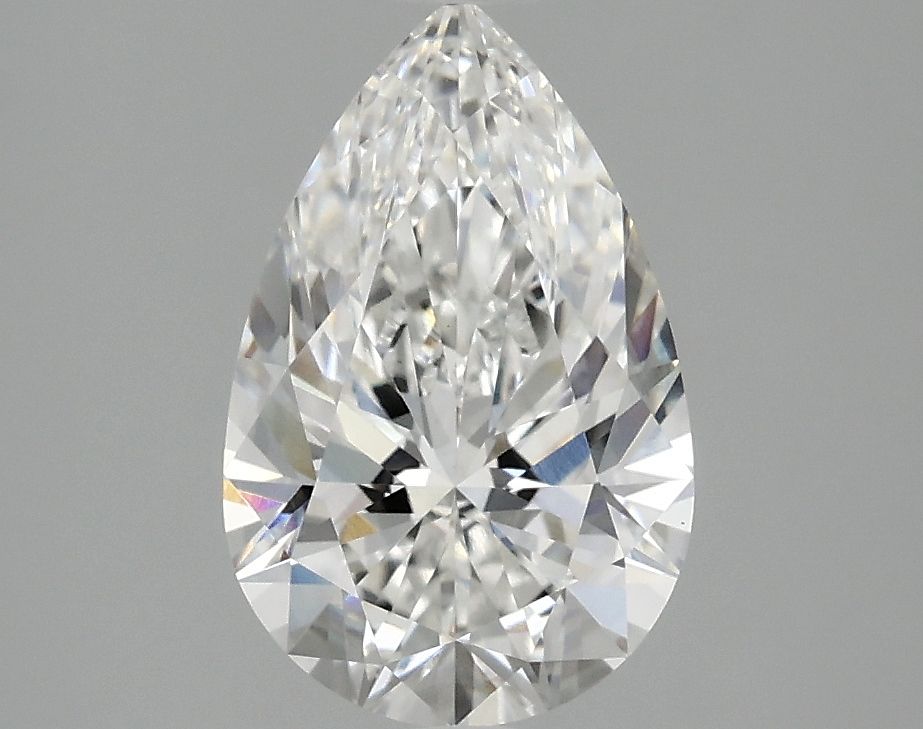 1.92 Carat E-VVS2 Pear Lab Diamond