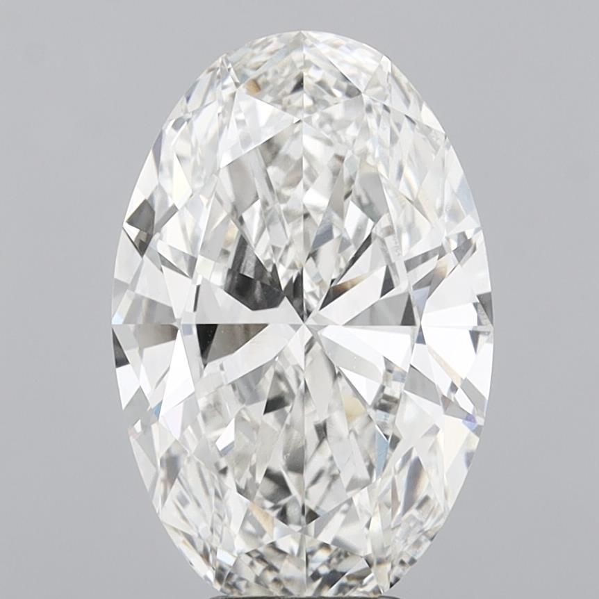 5.00 Carat G-VVS2 Oval Lab Diamond