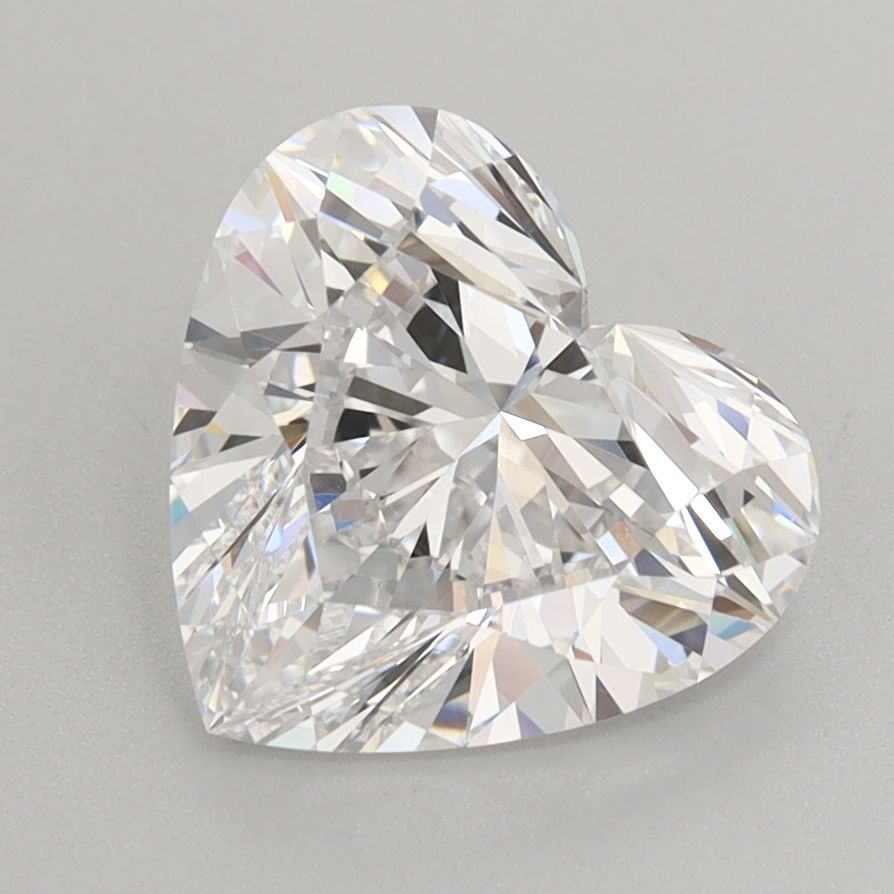 2.77 Carat D-IF Heart Lab Diamond