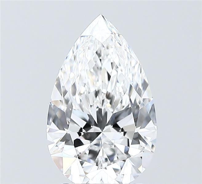 2.09 Carat D-VVS2 Pear Lab Diamond