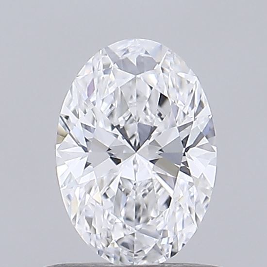 0.56 Carat D-VVS1 Oval Lab Diamond