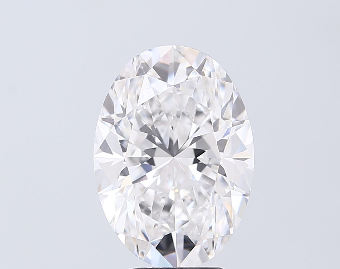 5.00 Carat D-VVS2 Oval Lab Diamond