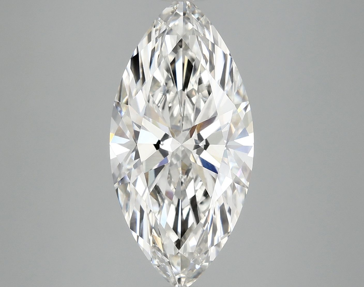 3.91 Carat G-VVS2 Marquise Lab Diamond