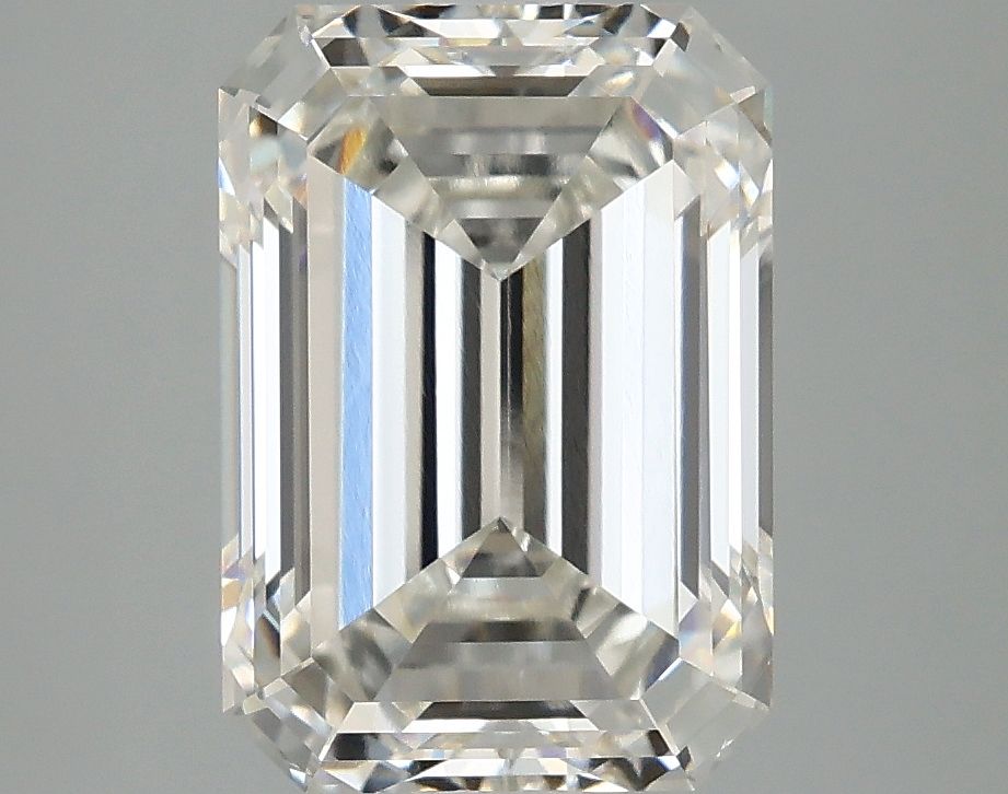 4.10 Carat G-VVS2 Emerald Lab Diamond
