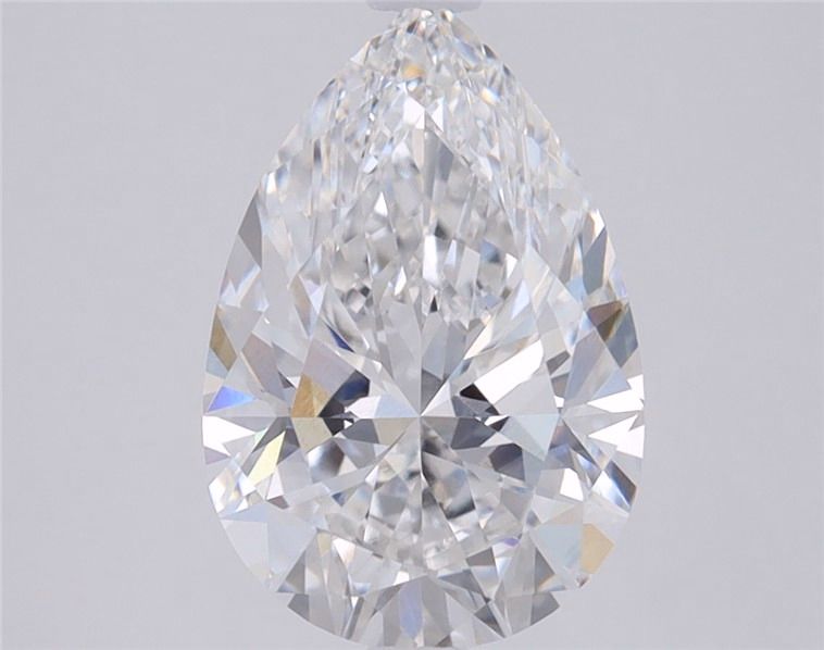 1.01 Carat D-VVS1 Pear Lab Diamond
