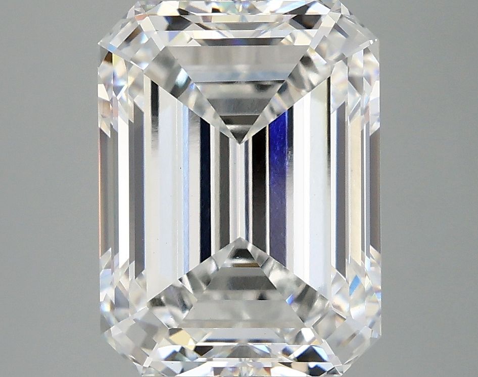 5.05 Carat F-VVS2 Emerald Lab Diamond