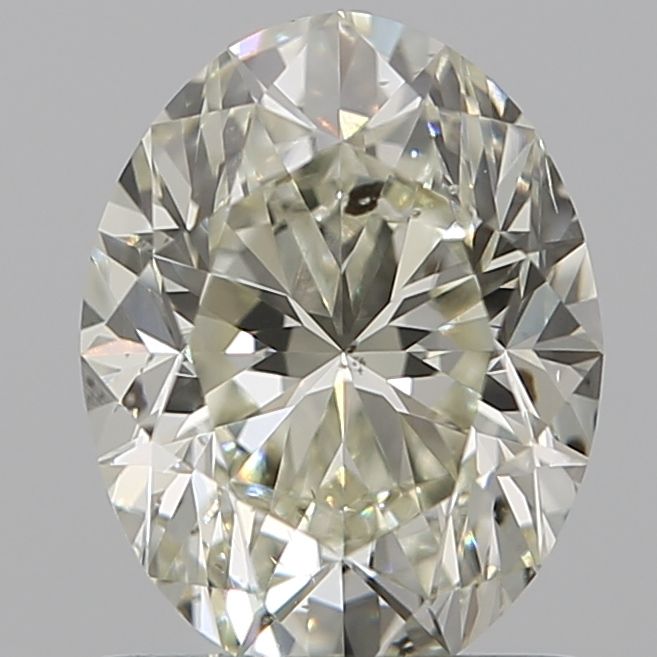 1.02 Carat L-SI2 Oval Cut Diamond