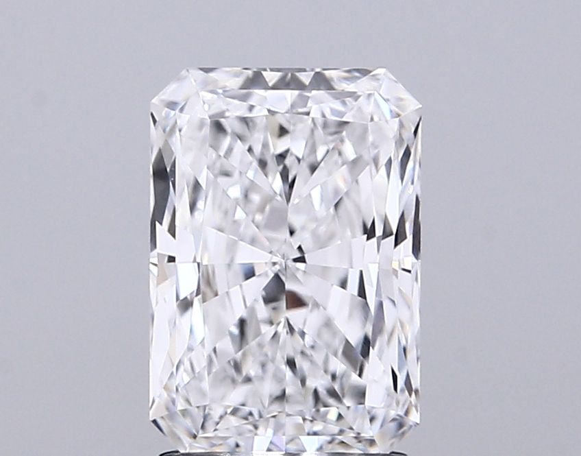 2.02 Carat D-VVS1 Radiant Lab Diamond
