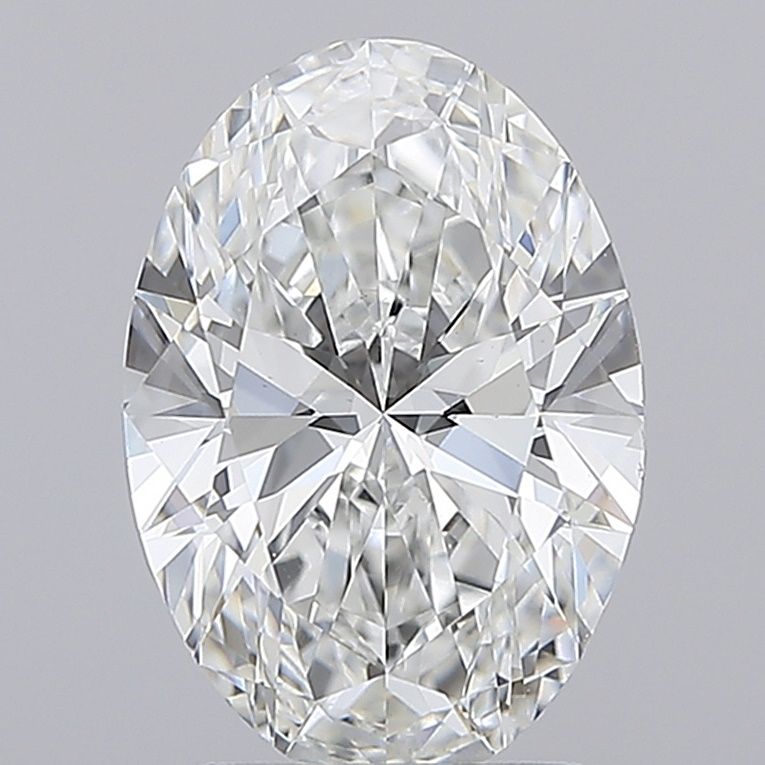 2.56 Carat E-VS1 Oval Lab Diamond