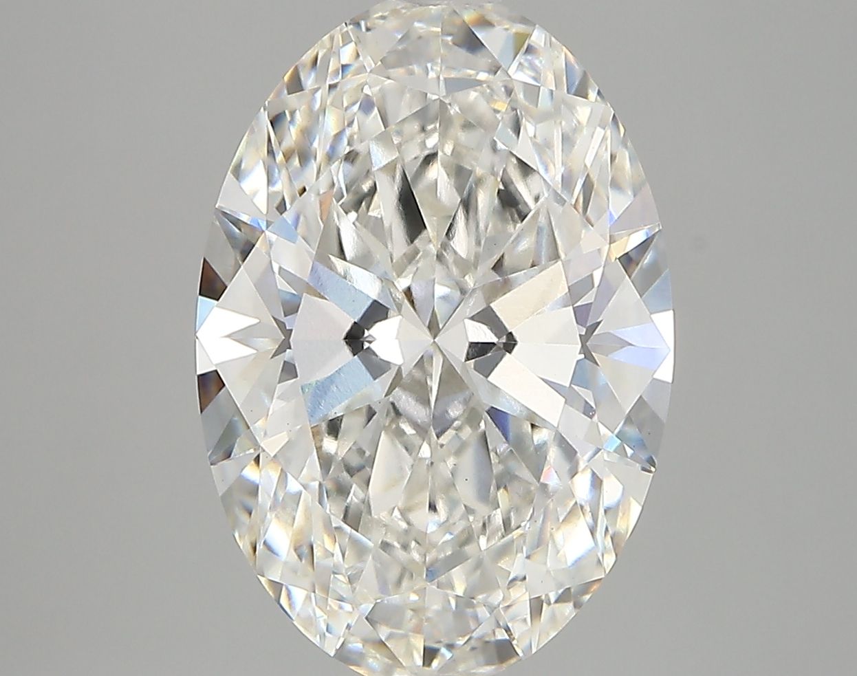 5.30 Carat G-VS1 Oval Lab Diamond