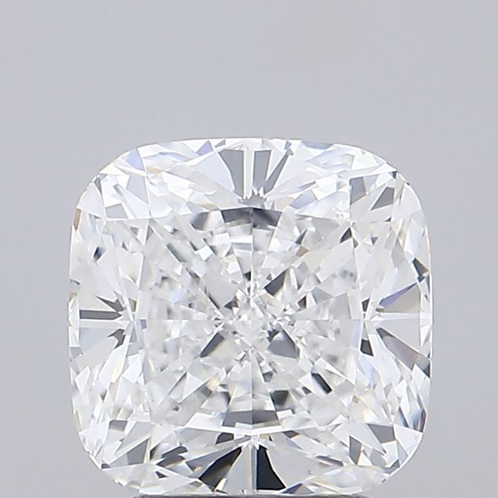 2.64 Carat D-VVS2 Cushion Lab Diamond