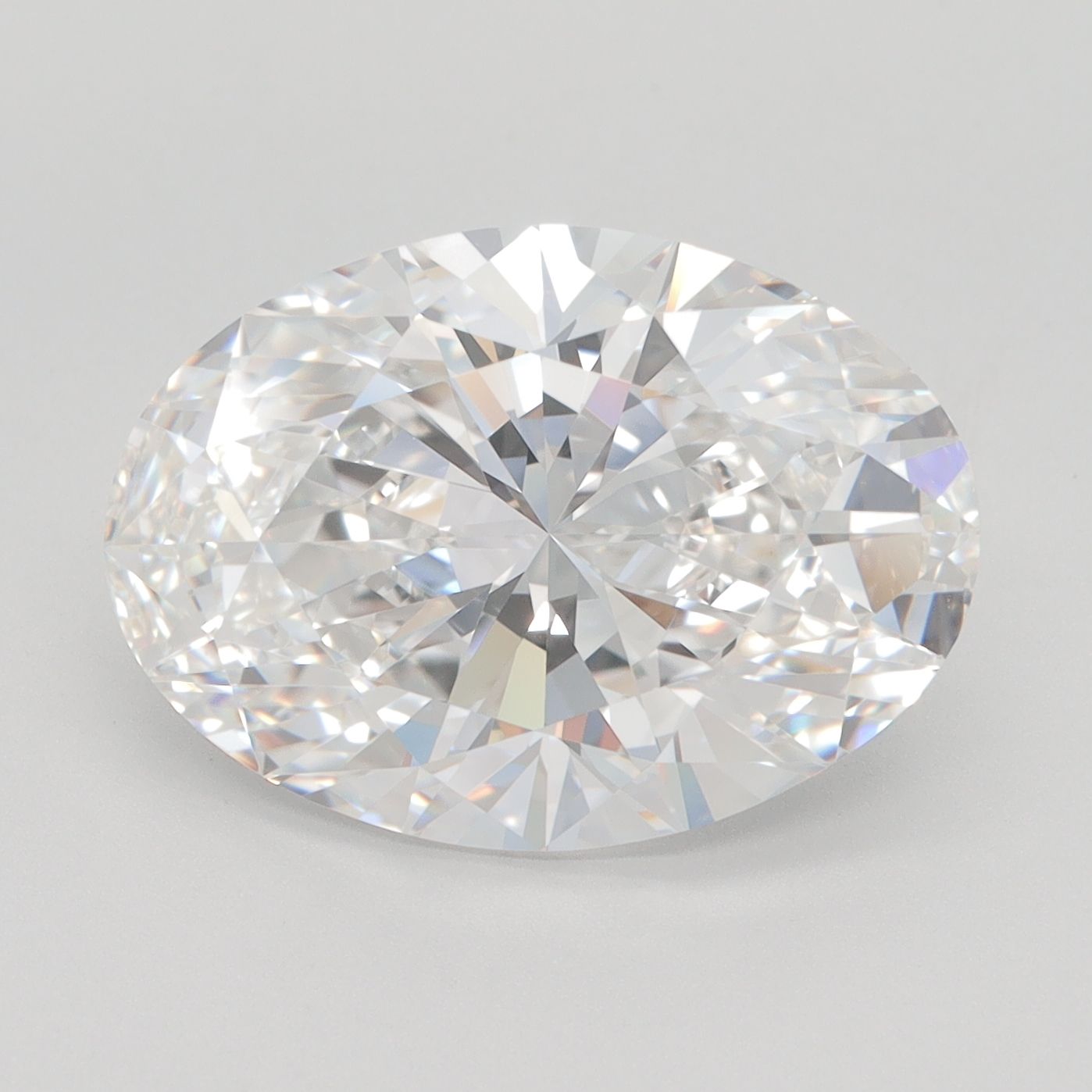 6.41 Carat E-IF Oval Lab Diamond