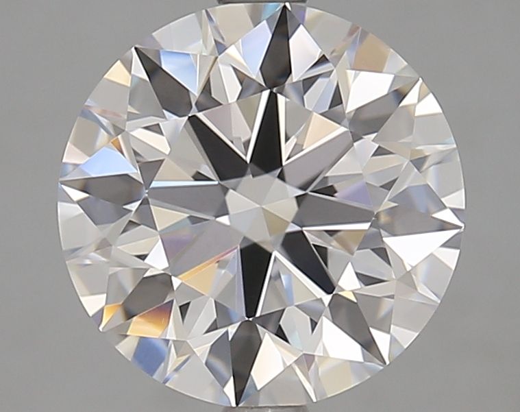 3.47 Carat D-VVS2 Round Lab Diamond