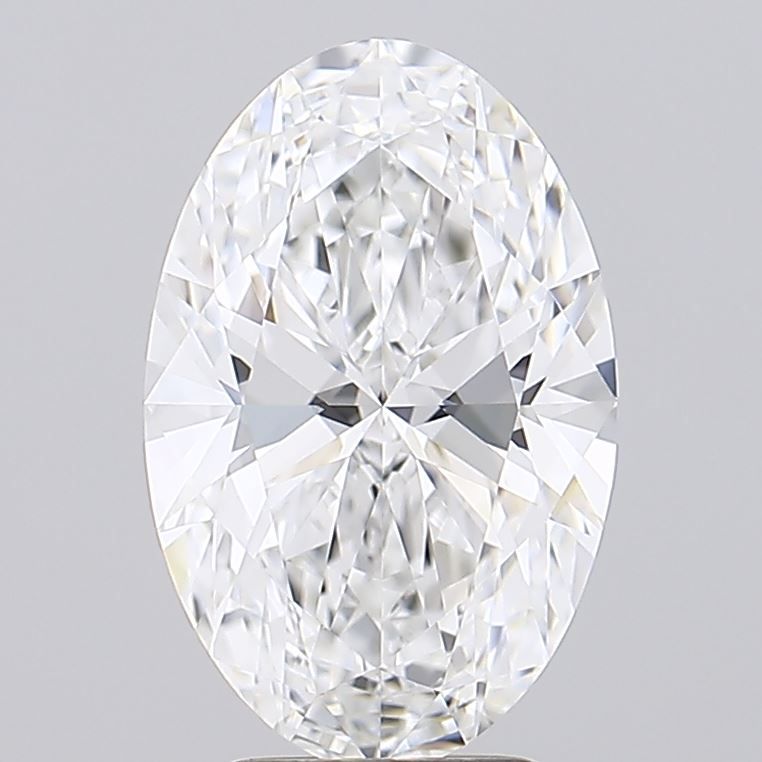 3.83 Carat D-IF Oval Lab Diamond