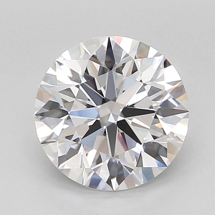 3.45 Carat D-IF Round Lab Diamond