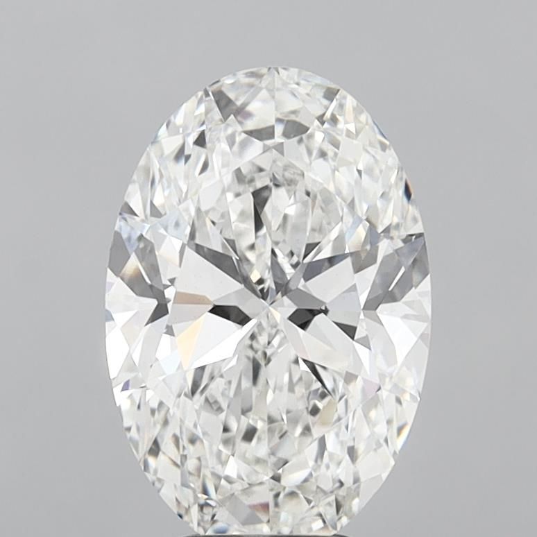 5.56 Carat F-VS1 Oval Lab Diamond