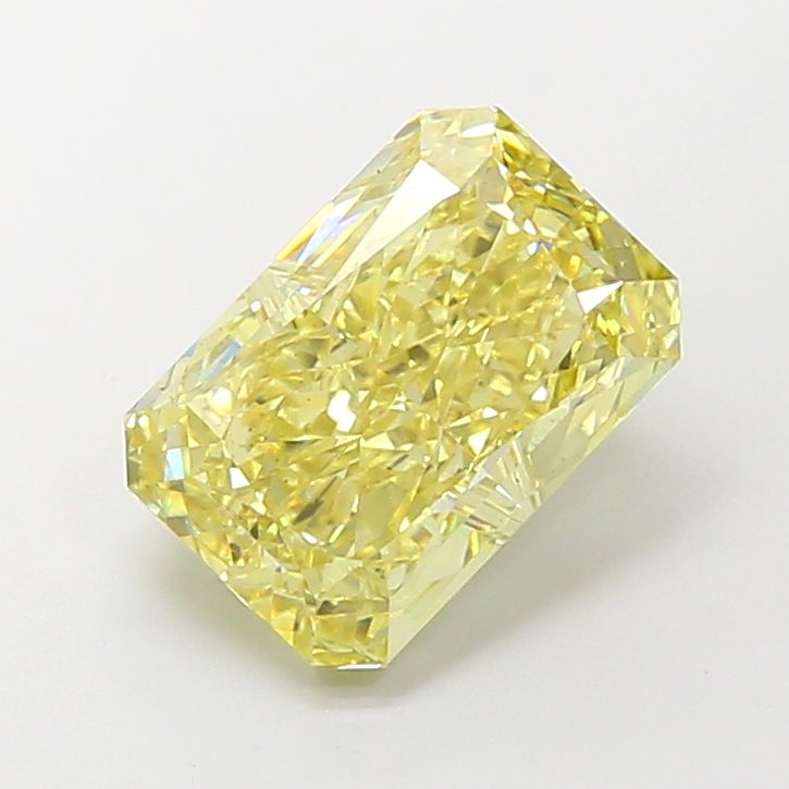 4.03 Carat Radiant Cut Fancy Yellow