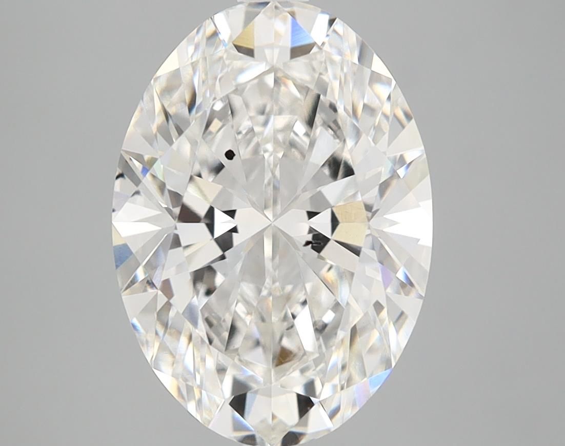 3.54 Carat F-SI1 Oval Lab Diamond