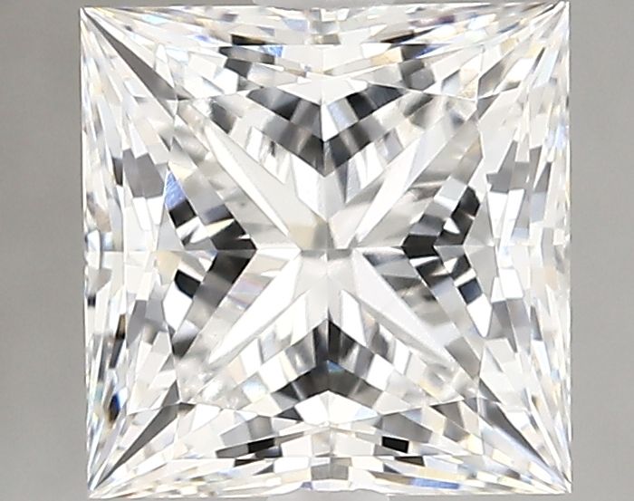 2.83 Carat E-VVS2 Princess Lab Diamond