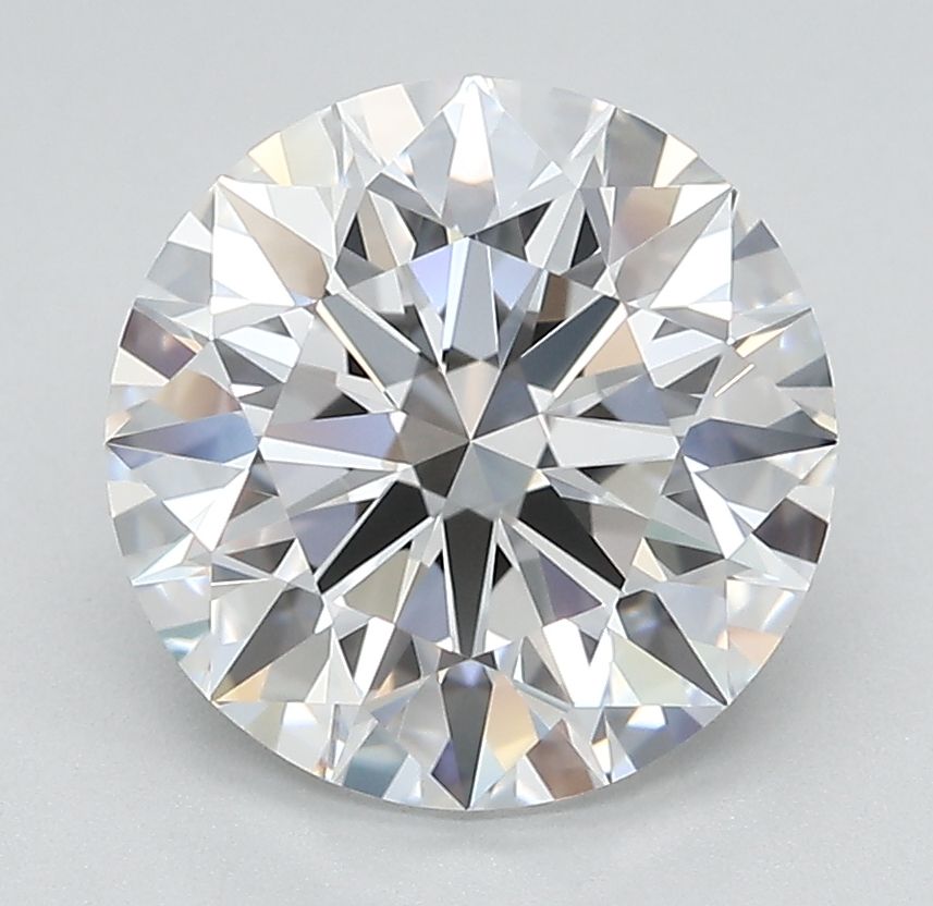 3.36 Carat D-VVS1 Round Lab Diamond