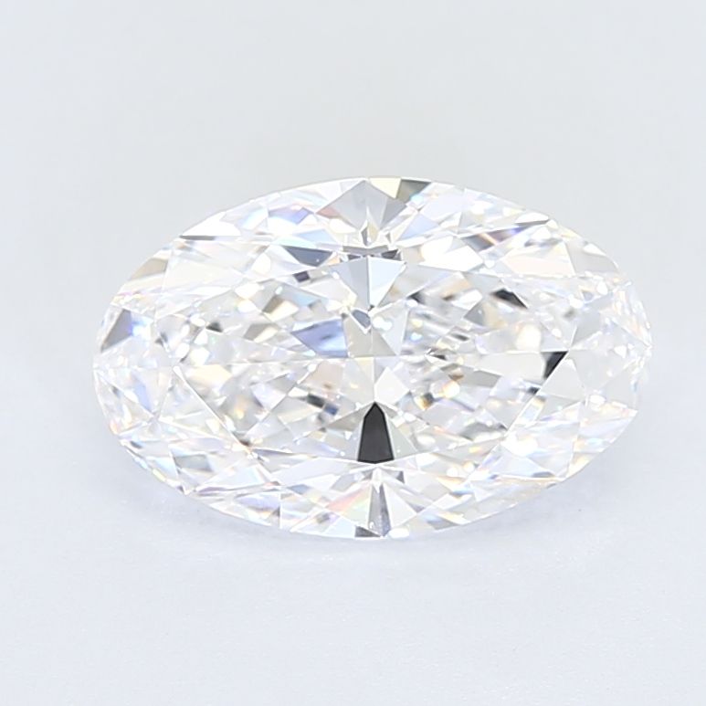 3.52 Carat D-IF Oval Lab Diamond