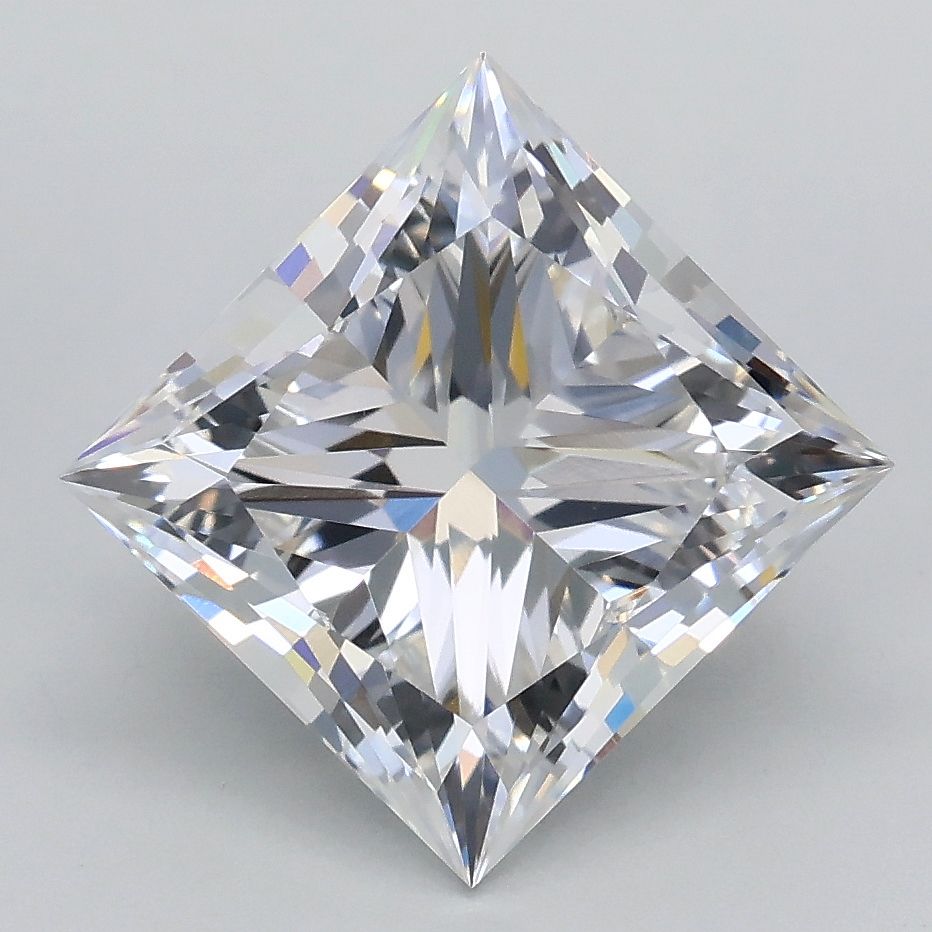 3.03 Carat D-VVS2 Princess Lab Diamond