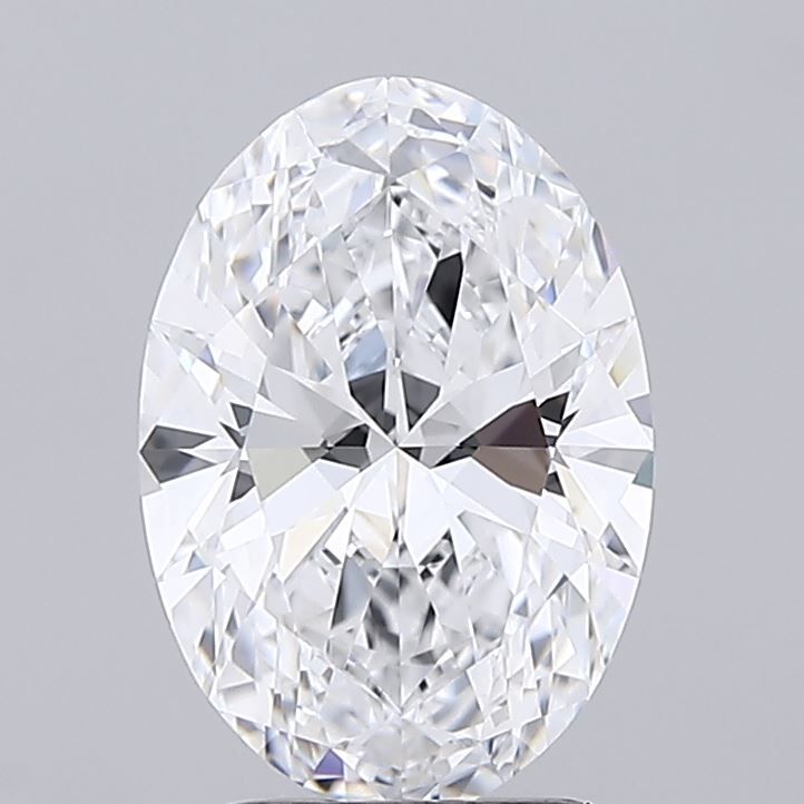 2.42 Carat D-VVS1 Oval Lab Diamond