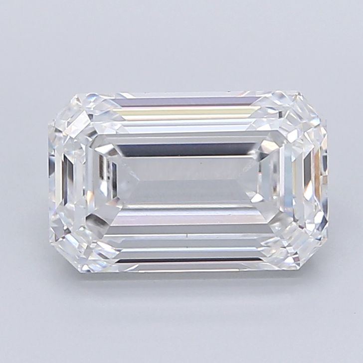 3.94 Carat D-VVS2 Emerald Lab Diamond