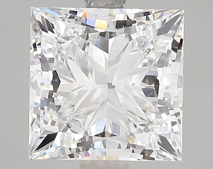 3.58 Carat E-VVS2 Princess Lab Diamond