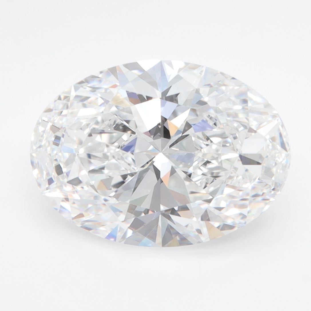 4.06 Carat D-IF Oval Lab Diamond