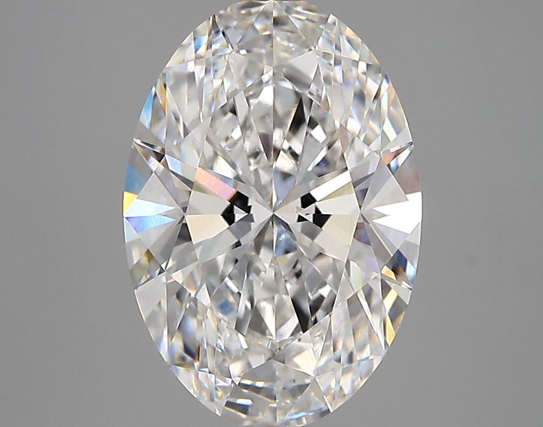 3.97 Carat F-VVS2 Cushion Lab Diamond