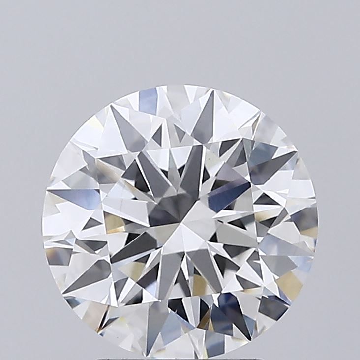 2.70 Carat F-VS1 Round Lab Diamond