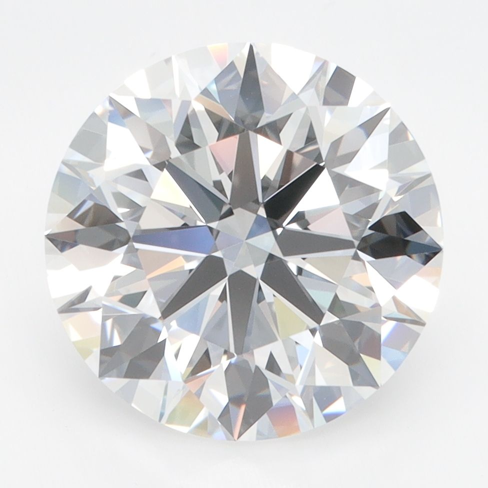 5.02 Carat D-IF Round Lab Diamond