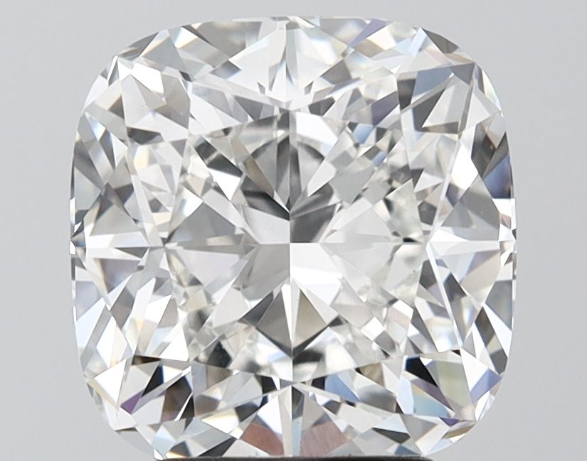 4.22 Carat F-VVS2 Cushion Lab Diamond