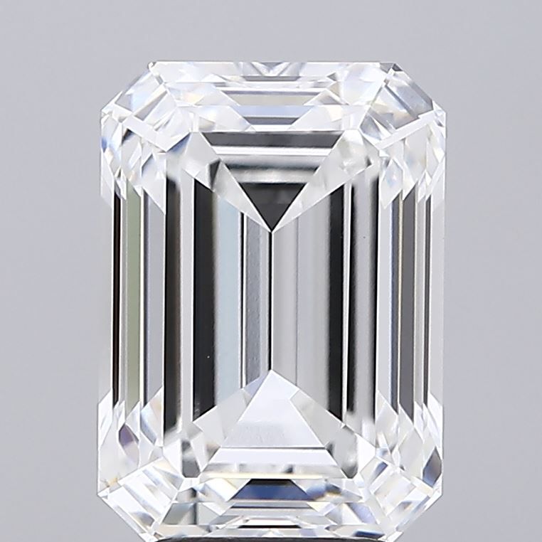 4.49 Carat D-VVS2 Emerald Lab Diamond