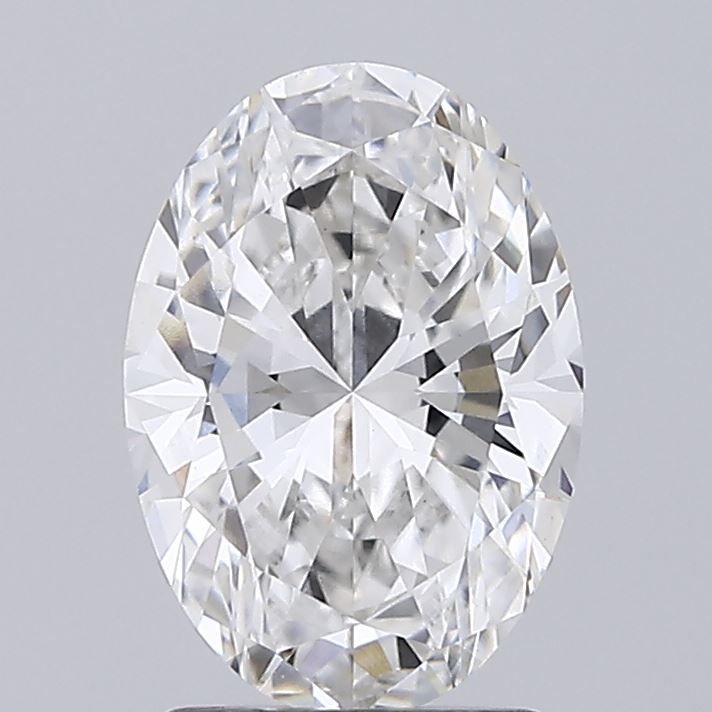 2.00 Carat F-VS1 Oval Lab Diamond