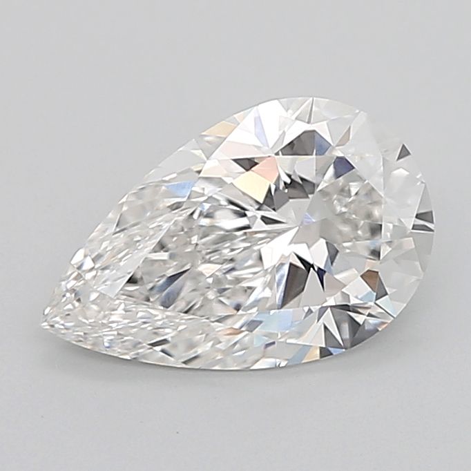 2.53 Carat F-VVS2 Pear Lab Diamond