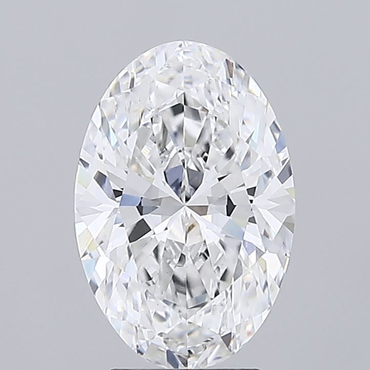3.01 Carat D-VVS2 Oval Lab Diamond
