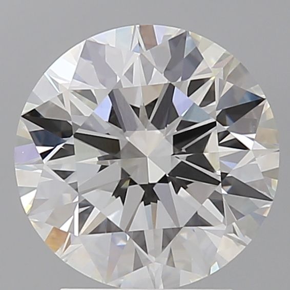 2.96 Carat G-VVS2 Round Lab Diamond
