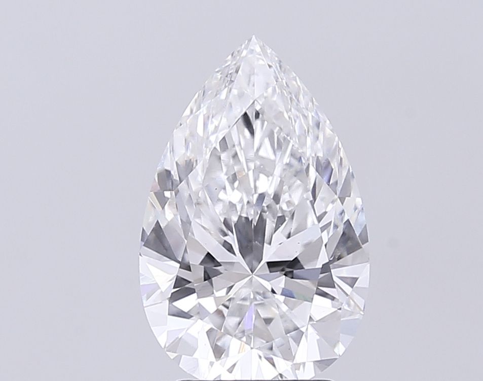 3.52 Carat E-VS1 Pear Lab Diamond