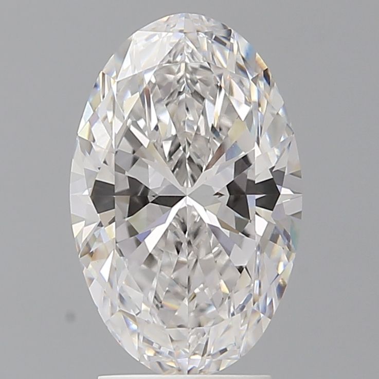 3.02 Carat E-VVS2 Oval Lab Diamond