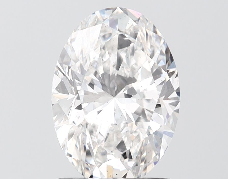 2.41 Carat F-SI1 Oval Lab Diamond