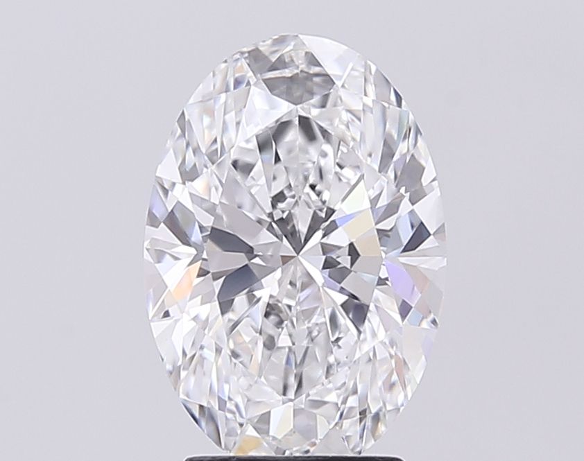 3.22 Carat E-VVS2 Oval Lab Diamond