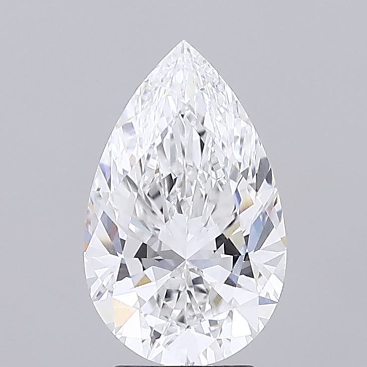 3.01 Carat D-VS1 Pear Lab Diamond